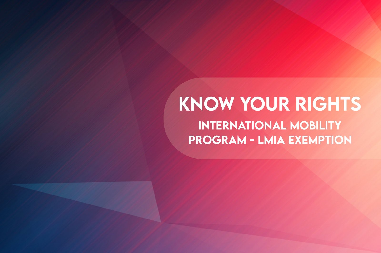 Temporary Foreign Workers 2 IMP Program